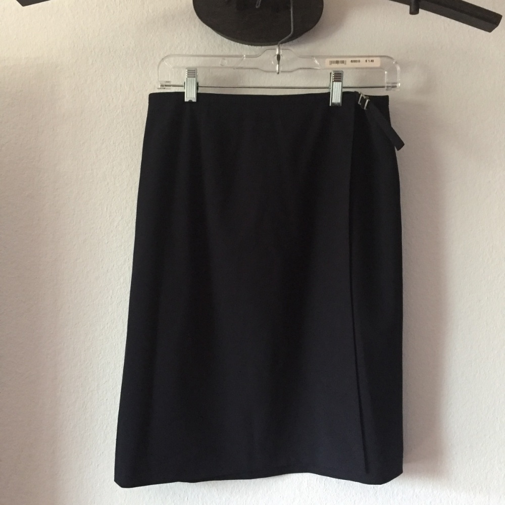 Women's Black Pencil Skirt